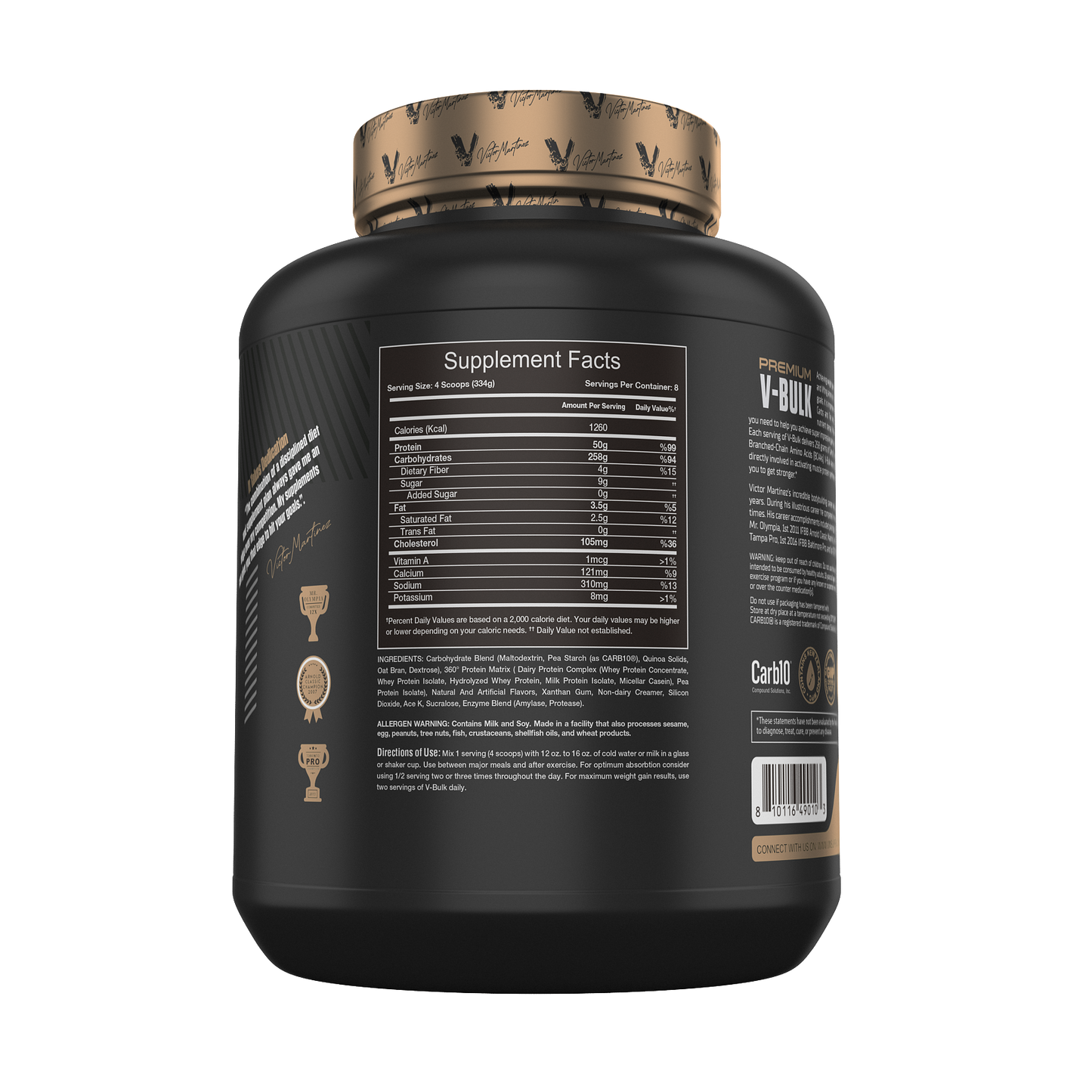 
                  
                    PREMIUM V-BULK HIGH PROTEIN LEAN GAINER
                  
                